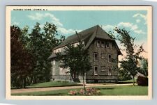 Loomis NY, Picturesque Scenic Nurses Home, Garden, New York Vintage Postcard picture