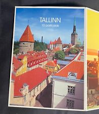 Set of 10 Tallinn Estonia postcards in a booklet form. Unused new condition picture