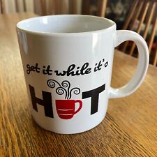 Get It While It's Hot Coffee Cup Mug 12 ounces Royal Norfolk picture
