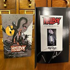 HELLBOY: INTO THE SILENT SEA Hardcover HC Mike Mignola DAVID HARBOUR SDCC 2017 picture