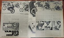 1973 Yamaha DT2 Hop Up 4p Print Ad  picture