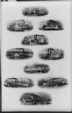 Photo:Ten Steamboats,c1880 picture