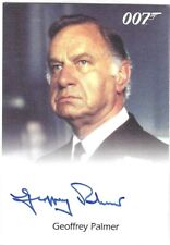 RITTENHOUSE 007 JAMES BOND GEOFFREY PALMER AUTOGRAPH (ADMIRAL ROEBUCK) picture