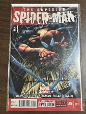 SUPERIOR SPIDER-MAN #1 2013 NEAR MINT SIGNED BY RYAN STEGMAN COA INCLUDED. picture