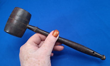 Small Vintage Wooden Mallet or Gavel picture