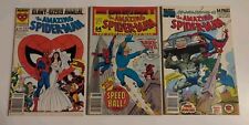 The Amazing Spider-Man Annual #21 22 23 1987 1988 1999 Wedding Special Nice Lot picture