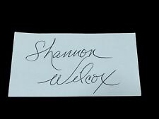 Shannon Wilcox Buck James Dallas The Border Dear God Signed Autograph picture
