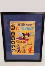 Vintage Framed Little Audrey TV Funtime Guide #2 FN; Harvey Magazine Art Work  picture