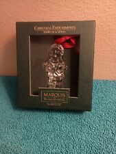 Marquis Waterford Crystal Vintage Caroler Christmas Ornaments Made In Germany picture