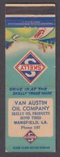 Van Austin Oil Company Skelly Products Mansfield PA matchcover picture