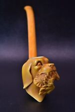 Hunting Dog PIPE BY KARAHAN -BLOCK MEERSCHAUM-NEW-HAND CARVED-FROM TURKEY#1289 picture