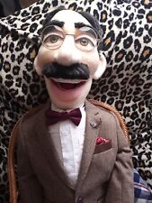 GROUCHO MARX Vent Figure Custom One Of A Kind  Professional Soft Puppet LARGE picture