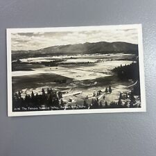 Bonner Ferry Aerial Photo Idaho Postcard Vintage Old Art ID Kodak Kootenai picture