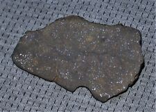 NWA 15209 (H4) meteorite - 11.4 g slice w/nice chondrules and metal picture