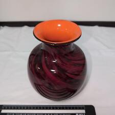  Red Vase Showa Retro from japan picture