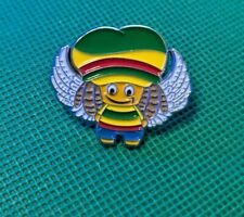 Amazon PECCY Pin RARE Jamaican Rastafarian Reggae (Last One) picture