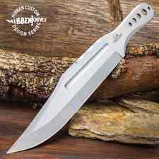 Hibben III Huge Throwing Knife Hunter Bowie Fixed Blade Full Tang GH5107 15