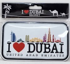 I Love Dubai Magnet United Arab Emirates Refrigerator Magnet Foreign Purchase picture