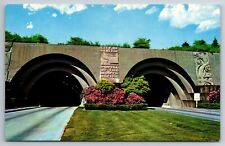 Vintage Postcard WA Seattle Lake Washington Bridge Tunnel Chrome -12991 picture