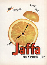 1962 Jaffa Grapefruit: God Morgen Dutch Vintage Print Ad picture