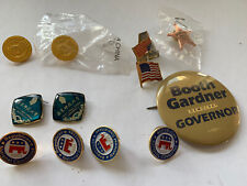 Vintage Republican National Committee Lot 2003 2006 2008 2009 Lapel Pin Bush picture