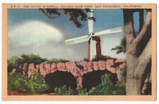 San Francisco California c1940's Dutch Windmill, Golden Gate Park picture