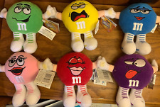 1998 M&M's Minis Swarmees Plush Toy Set of 6 with tags picture