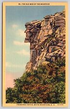 Old Man Mountain Rock Formation Franconia Notch White Mts New Hampshire Postcard picture