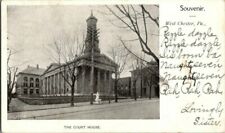 1905. WEST CHESTER,PA. COURT HOUSE.  POSTCARD KK11 picture