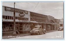 c1910's Auburn Washington WA, Rexall Manson's Drug Store Car RPPC Photo Postcard picture