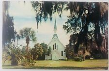 Vintage St. Simons Island Georgia GA Methodist Conference Center Chapel Postcard picture