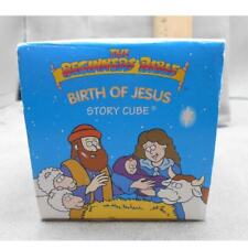Vintage 1998 Beginners Bible Birth of Jesus Story Cube Christmas Story picture