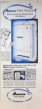 1953 Amana Food Freezers Vintage 50s Print Ad Guaranteed Outperforms All Others picture