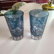 Edo Kiriko Glass Blue Stylish Modern picture