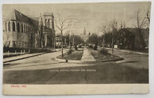 Postcard NE Capitol Avenue Toward High School Street Scene Omaha Nebraska picture