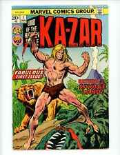 Ka-Zar #1 Comic Book 1974 FN John Buscema Marvel Comic Book Jungle picture