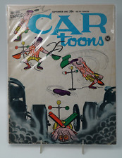 CARtoons #-13 1963-Petersen-Race car gags-jokes-comics-Wes Bennett- Magazine picture