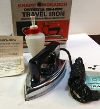 Vintage Knapp Monarch Travel Iron NOS Electric 17-564  picture
