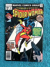 Spider-Woman 1 Marvel Bronze Age Fine/Very fine picture