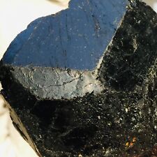 3.5lb Large Black Tourmaline Crystal Gemstone Rough Healing Mineral Specimen picture