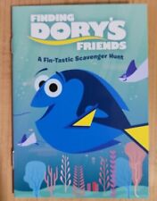 New 2023 EPCOT Disney Finding Dory's Friends Scavenger Hunt Booklet w/ stickers picture