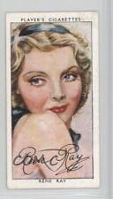 1938 Player's Film Stars Series 3 Tobacco Rene Ray #41 0a3 picture