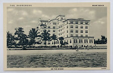 Postcard FL The Shoremede Hotel Miami Beach Florida Unused picture