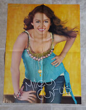 Miley Cyrus  / The Dark Knight (Batman) Double Sided Fold Out Magazine Poster   picture