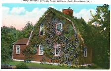 Postcard RI Providence Betsy Williams Cottage White Border Vintage PC e9638 picture