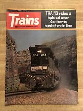 VTG Trains Magazine April 1976 Southern Railway EMD Kentucky Railroad Locomotive picture