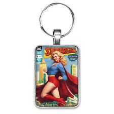 Supergirl #18 - Daring New Adventures #1 Homage Cover Key Ring or Necklace Comic picture