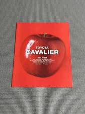 Toyota Cavalier Catalogue Sedan   Coupe 1996 CAVALIER picture