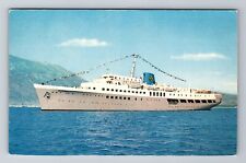 Epirotiki Lines, Ship, Transportation, Antique, Vintage Souvenir Postcard picture