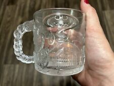 McDonald's 1995 Batman Forever Two-Face Collector's Glass Mug Cup DC Comics   picture